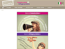 Tablet Screenshot of manifattura-creativa.com